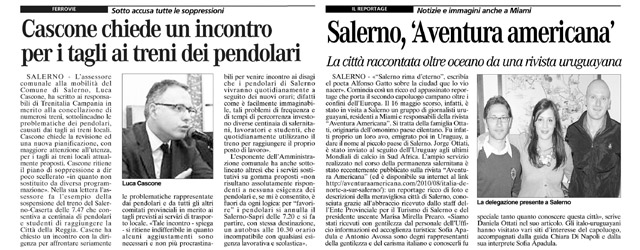 Aventura Americana en la prensa italiana