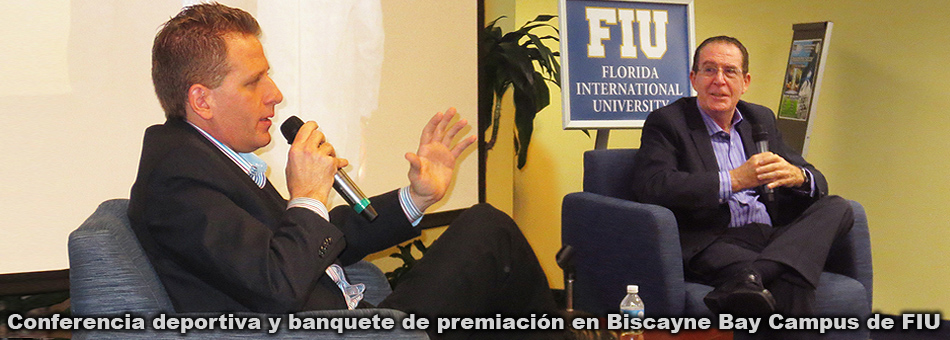 Conferencia deportiva y banquete de premiación en Biscayne Bay Campus de FIU