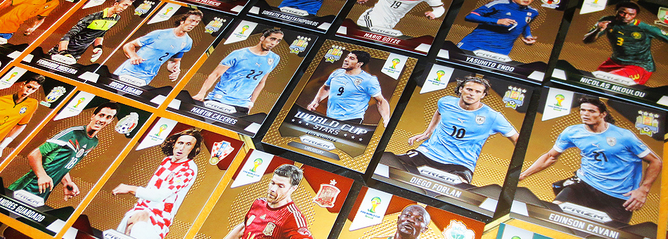 2014 Panini Prizm FIFA World Cup es sensación entre los coleccionistas