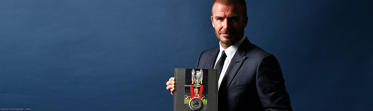 David Beckham recibe distinción especial de la UEFA