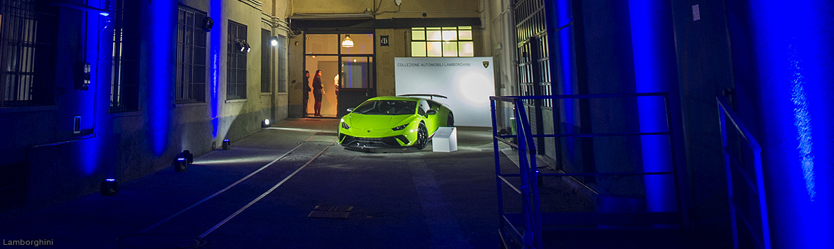 Lamborghini deslumbra en la Semana de la Moda de Milán